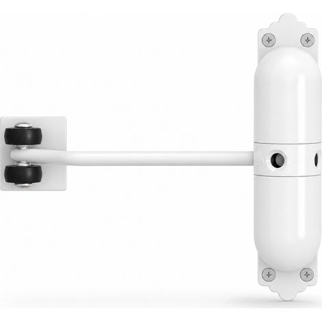 Adjustable Silent Automatic Door Closer for Home White (1/5)