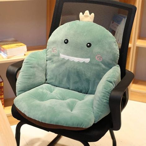 LYERCW - （Dinosaures）Coussins pour Siège et Dossier Lavable Coussins avec Dossier pour Chaises Chaise de Bureau/ Chaise de Salle à Manger/ Canapé/ Chaises de Jeu (1/5)