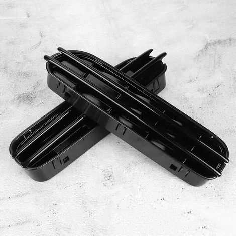 grilles d'aération latérales noires brillantes de remplacement pour BMW E60 E61 M5 2006-2010 (1/5)