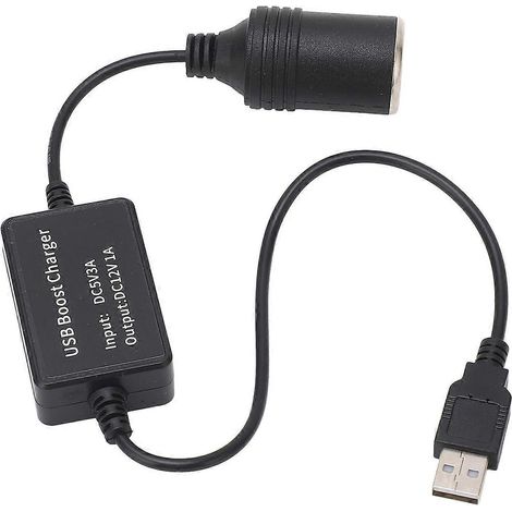 12V Kfz-Zigarettenanzünder-Adapterkabel für Dashcam, GPS, LED-Lichtleisten