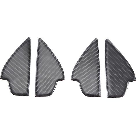 Garniture de poignée de porte intérieure en fibre de carbone pour Mazda 2, 3, 6, Demio, CX-3, CX-5, CX-7, CX-9 et MX (1/5)