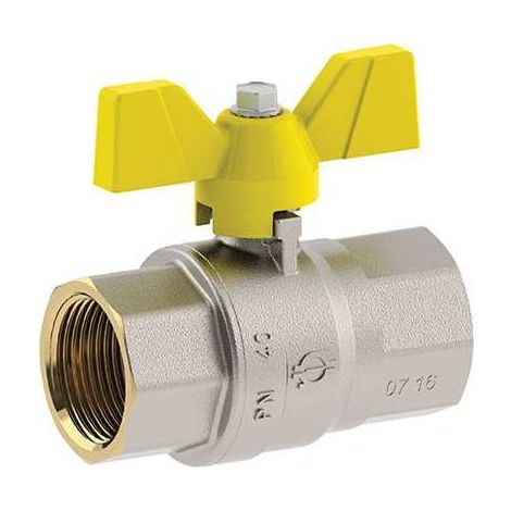 VALVOLA SFERA GAS + FARFALLA FF FUTURGAS FIV