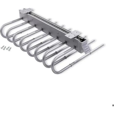 Emuca Ausziehbare Hosenhalter grau metallisch 37 cm (1/3)