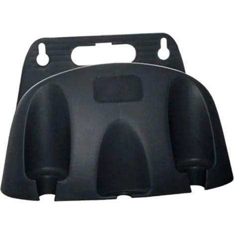 Support mural pour tuyau - YSTP - Noir - 25x16x16cm - Plastique - 1 compartiment (1/4)