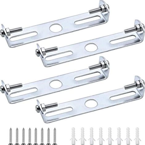 4 piezas de placas de suspensión de 90 mm para lámparas de techo, para montaje de bases de placas de cubierta para lámparas de techo tipo candelabro, decoración de techo [Clase energética A+++] (1/5)