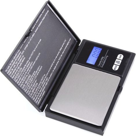Balance de précision pour bijoux, balance électronique pour aliments avec écran LCD, 200 g/0,01 g-AquaForge