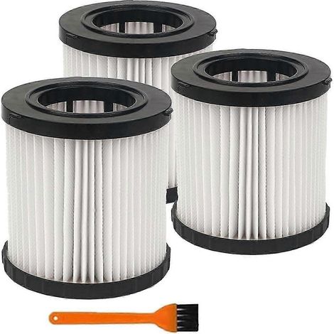 3 filtros HEPA DCV5801H para aspiradora DeWalt Shop Vac DCV580 DCV581H DCV5801H (para uso en seco y húmedo) (1/4)