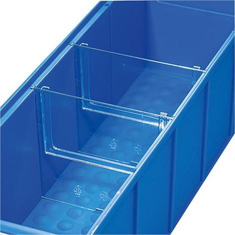 Allit ProfiPlus ShelfBox Divider B Trennsteg transparent 4 St. (1/2)