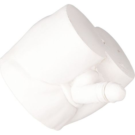 Pot de Fleurs Original - Pot pour Plantes D'Intérieur et Succulentes - Déco Maison - Résine Durable 12 x 13 x 10 cm (390g) - Blanc, Kaki, Brun (1/4)