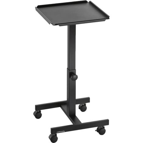 [GEBRAUCHT] B-Ware Celexon Projektionstisch höhenverstellbar 60-90cm stabil schwarz 38x38cm Ständer (1/2)