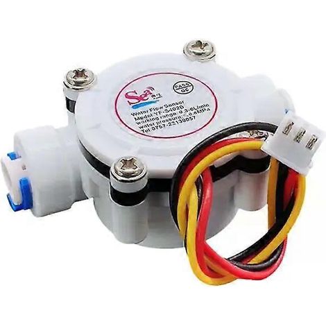 Compteur de débit d'eau DN6 G 1/4 PE, capteur de débit 03-10 L/min, indicateur de haute précision, distributeur (1/5)