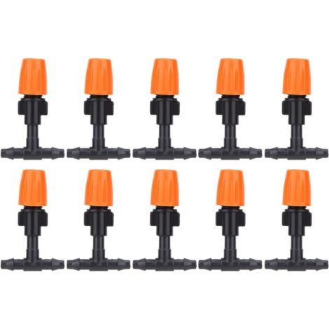 10 Buse micro-arrosage ajustable, atomisation fine, basse pression, jardin agriculture serre (1/5)