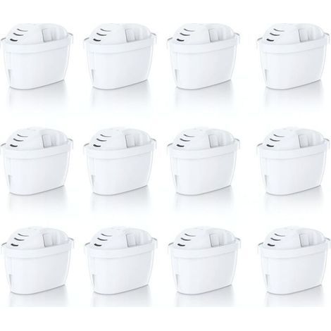 Filterkartusche für BRITA MAXTRA+ kompatiblen Wasserfilterkrug, 12er-Packung, sparsam und effizient (1/4)