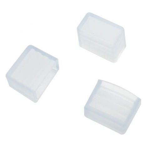 Lot de 3 embouts de protection fin de ruban LED 7W/m 14mm