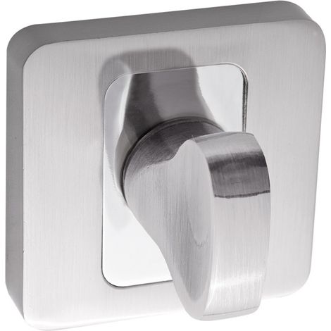 Kurze quadratische WC-Abdeckplatte für RITA-Türgriff