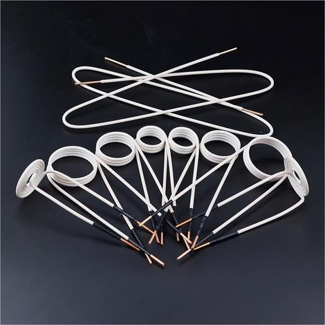 Outil de chauffage par induction 10 pièces de chauffage magnétique bricolage bobines d'induction 30mm/40/50/750 Kits de bobines d'induction accessoires de chaleur sans flamme (1/5)