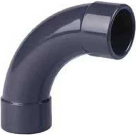 Curva PVC Cepex 01972 90 gradi ø63mm design a raggio lungo