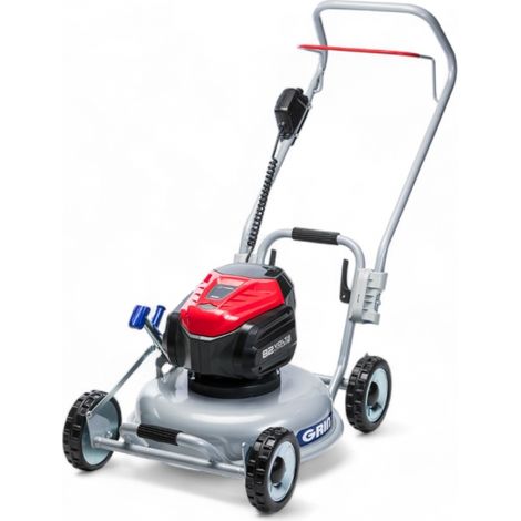 Tondeuse à batterie 82V – Autonomie 800 à 1000 m² – Largeur de coupe 46 cm – Moteur électrique Cramer 1,5 kW – Système mulching breveté - BM46-82V (1/5)