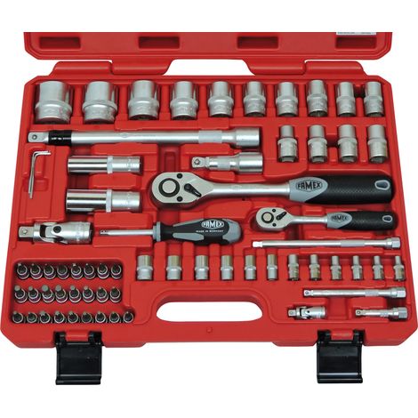 FAMEX 580-SD-20 COFFRET DE DOUILLES, 66-PIECES (1/2)