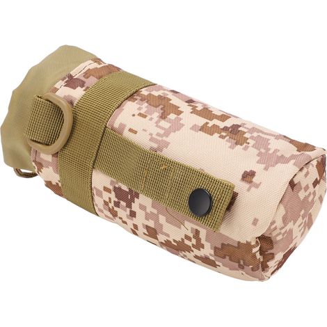 Sacoche gourde portable mains libres pour vélo - Sac à eau camouflé désert pour activités extérieures (1/5)