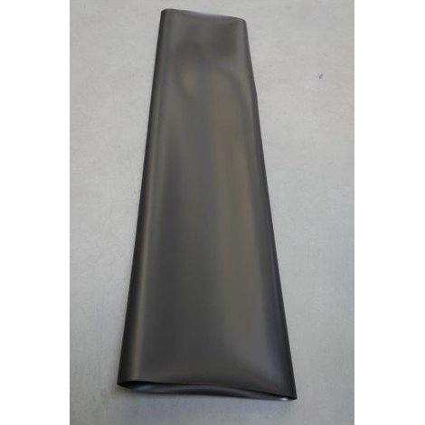 Gaine thermorétractable noire non étanche paroi épaisse Ø 160-50mm longueur 1m ref 136013-1 MWTM 160-50 Tyco