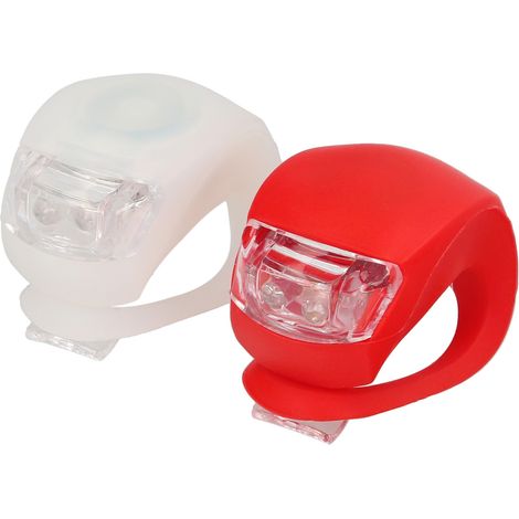 Kit luci bici a led 2 luci base. (1/5)