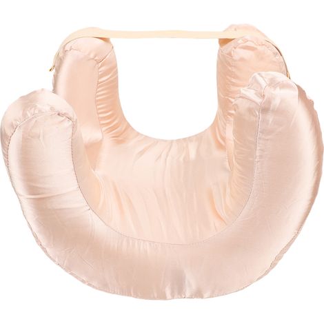 Oreiller à rebond lent, doux et confortable, pour un soutien optimal de la nuque et du visage, idéal pour la maison, les voyages et le sommeil. Doré. (1/5)