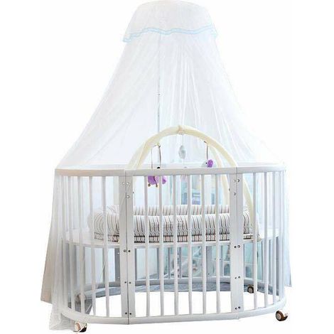 Crib Tent by - Premium quality transparent mesh mosquito net to prevent baby from climbing out of crib - Pop-up tent protects baby from falls - Canopy fits most standard cribs (1/4)