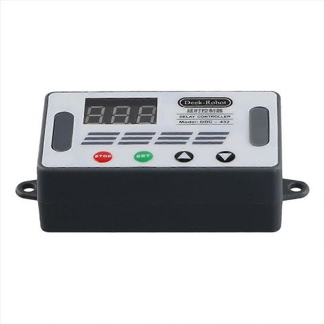 DDC-432 Dual-MOS-LED-Digitalverzögerungsregler, Zeitverzögerungsrelais, Triggerzyklus-Timer, Verzögerungsschalter (1/5)