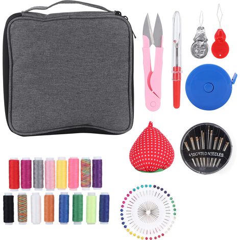Sewing Kit Portable Mini Set Emergency Clothing Fixes Household DIY Supplies Accessories (1/5)