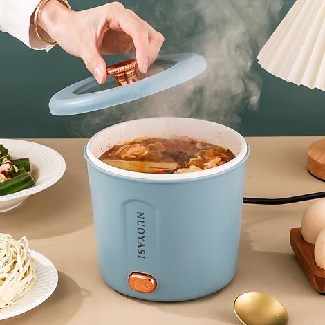 Cuiseur Électrique - 1 L - 450 W - Protection Contre la Surchauffe et la Sécheresse - Pour Cuisiner à l'Extérieur Bureau ou en Logement Étudiant (1/5)