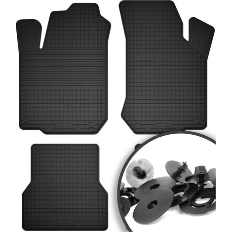 Gummimatten + Stopper für: Volkswagen Lupo Schrägheck (1997-2005)