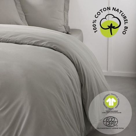 Today Juego de cama algodón orgánico color Duna 240x260 cm