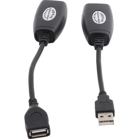 Câble adaptateur réseau d'extension Ethernet USB 2.0 vers RJ45 pour OS X (1/5)