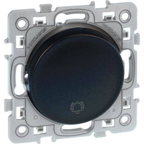 Poussoir carillon - SQUARE Anthracite - Eur'Ohm (1/2)