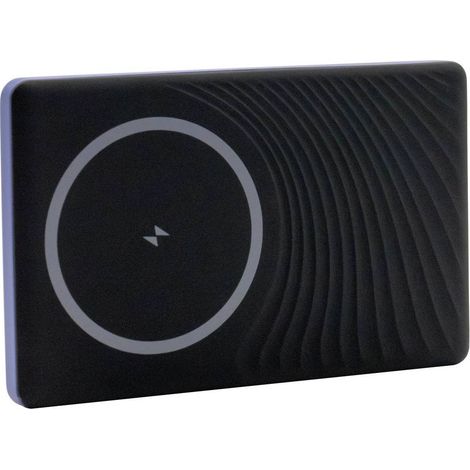 RealPower Power bank 5.000 mAh Consegna di potenza, Ricarica senza fili Qi, MagSafe Presa USB-C ® (Power Delivery) Blu (1/2)