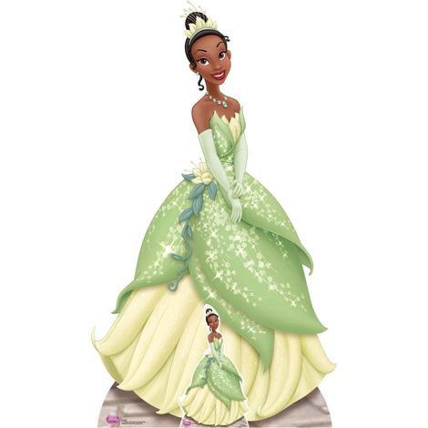 Figurine en carton Disney Princesse Tiana H 170 CM