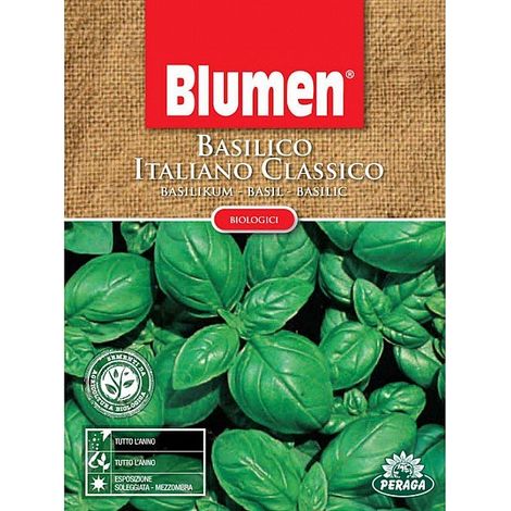 SEMI DI BASILICO ITALIANO CLASSICO BIOLOGICA (1/3)