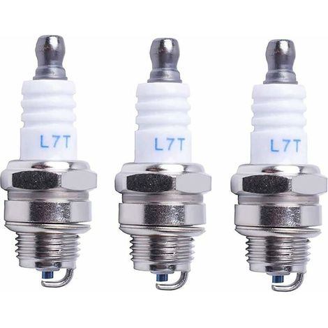 Bujía de repuesto para motosierras y cortacésped, compatible con STIHL y Husqvarna, NGK BPMR7A 4626, pack de 3 unidades (1/5)