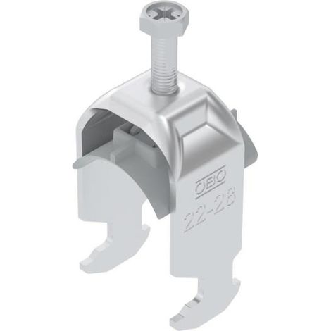 OBO Bettermann Abrazadera de estribo 2056 22-28mm aluminio, 1186422