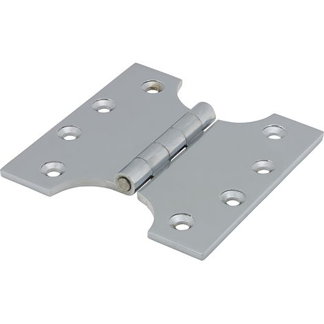 TIMCO Parliament Brass Hinges Polished Chrome - 102 x 100