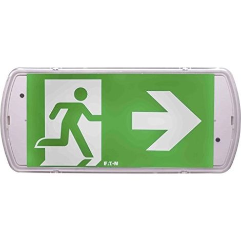 Éclairage de sécurité IP42 1,45W – Flux lumineux 45 lumens – Autonomie 1 heure – Bloc d'évacuation Eaton LUM16179 – Cooper