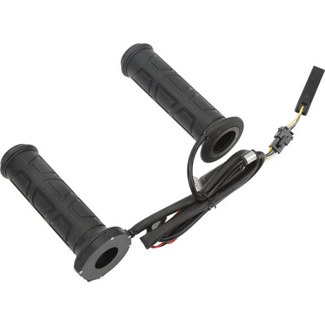 12V DC 15-35W beheizte Motorradgriffe, Temperatur einstellbar, 22mm Lenker für Motorrad, Quad, Roller, rutschfest, Winter, Komfort. (1/5)