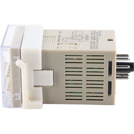 Minuterie de haute qualité O111ROM DH48S‑2Z avec affichage LCD, relais temporisé 8 broches 0,01S‑9999H (24VAC/DC) (1/5)