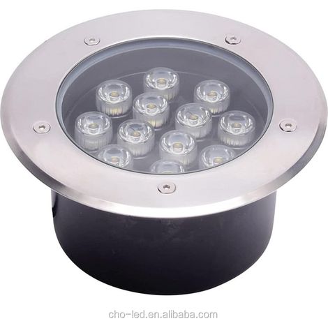 Faretto LED da incasso multicolore per esterni - Illuminazione paesaggistica a LED - Luce da giardino interrata, illuminazione da giardino per esterni, luci impermeabili, fascio luminoso resistente da (1/5)