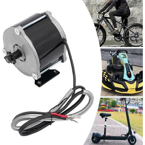 DC Motor 500W, Elektromotor E-Scooter 1700 U/min Magnetmotor für Moped Fahrräder Pocket Bike Roller E-Bike Elektrofahrzeuge (1/5)