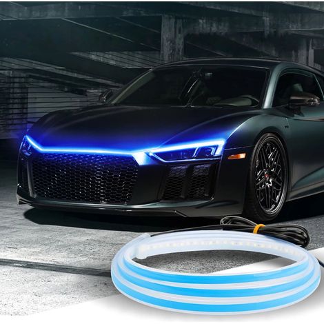 Bandes Led Pour Capot - 47 Pouces - Fonctionnement Diurne - Étanche Ip68 - Tension 12 V - Bleu - 1 Pièce (1/5)