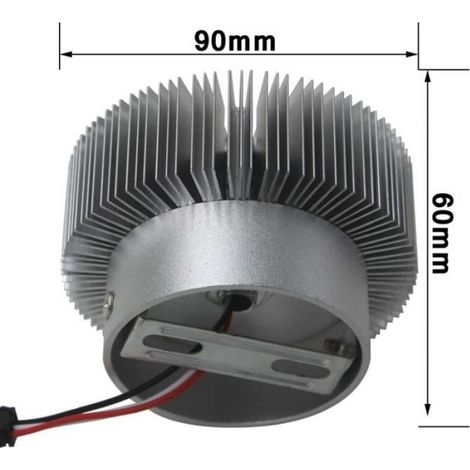 3W Applique Interieur Murale LED Lumière Projecteur Effet Plafond Spots Blanc éclairage Lampe Décoration pour Maison Chambre Bar (1/4)
