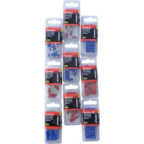 10x Cosses de cables 545 rouge (1/2)