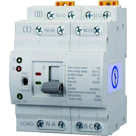 gloca Interruttore Trasferimento Automatico 63A (400V 4P) (1/4)